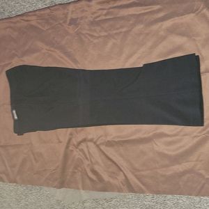 GEOFFREY BEENE SZ 10 S BLACK BOOTCUT TROUSERS